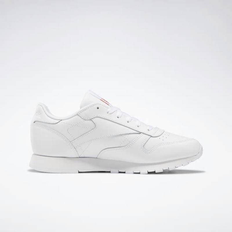 Reebok Classic Leather Tenisky Damske - Biele/Ruzove VR2165RF